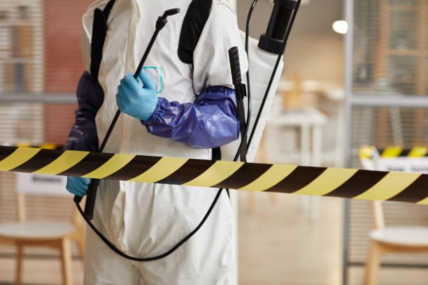Professional Biohazard technician working in Bridgehampton, NY